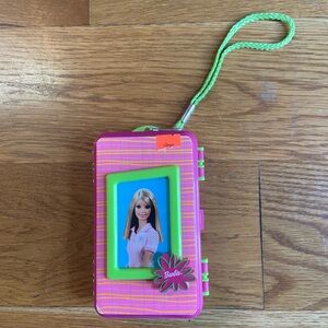 Vintage Barbie  Pink and Green Plaid Case Mattel